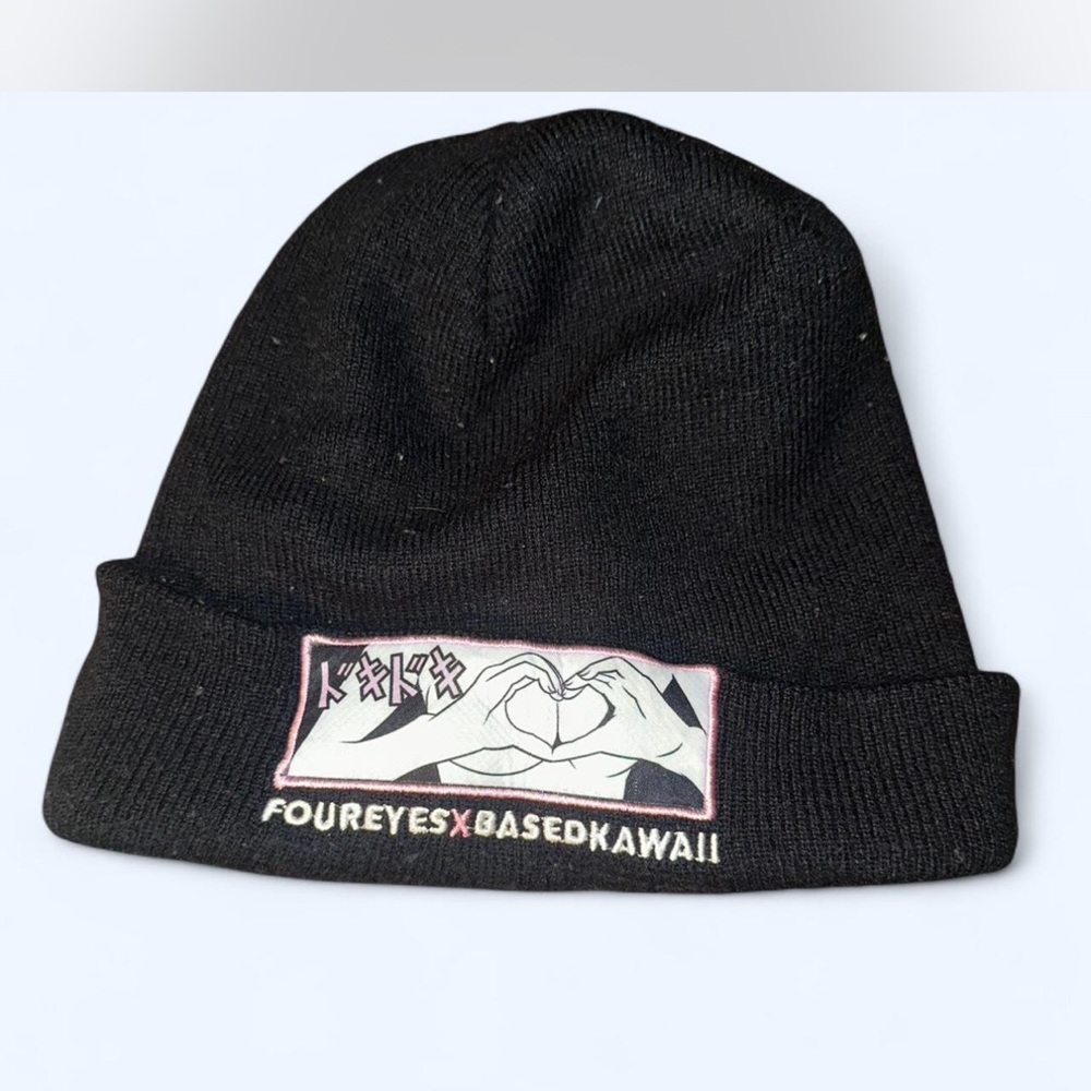 Joseph Black Knit Beanie